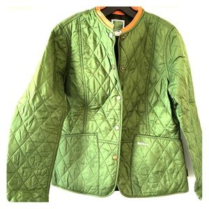 Barbour Pantone Green Quilted Jacket